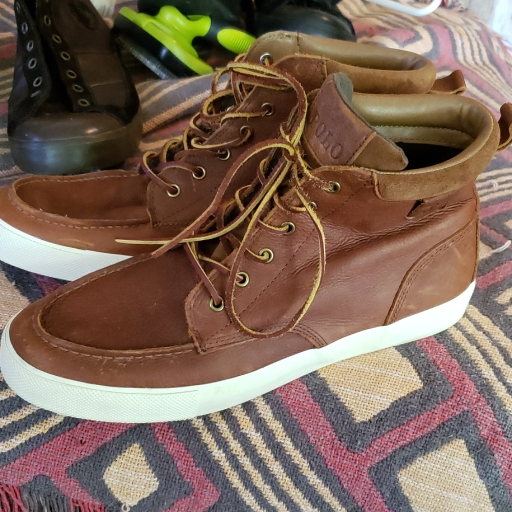 Polo by Ralph Lauren Tedd Leather 12